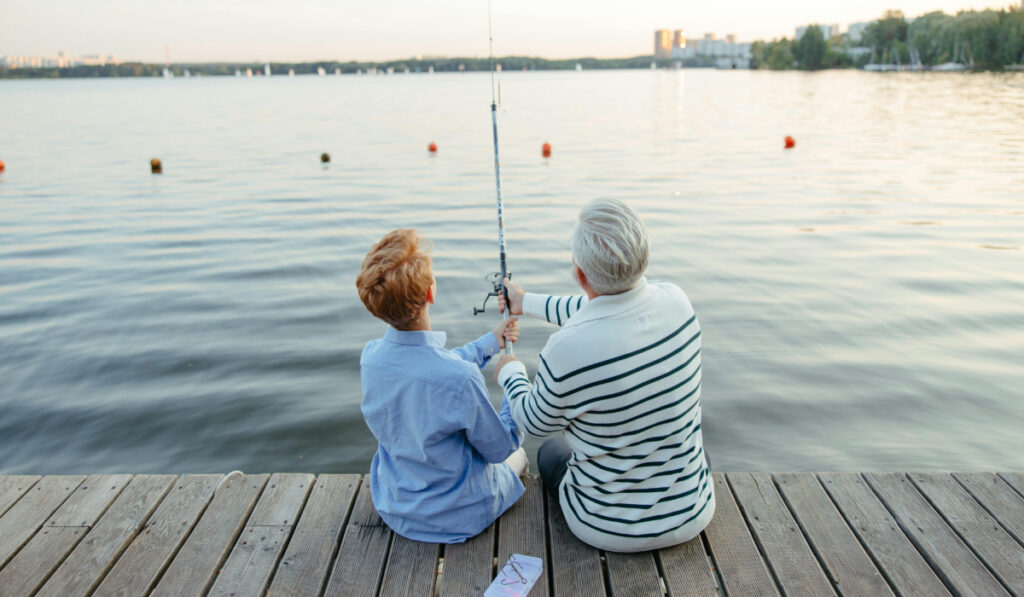 lake fishing