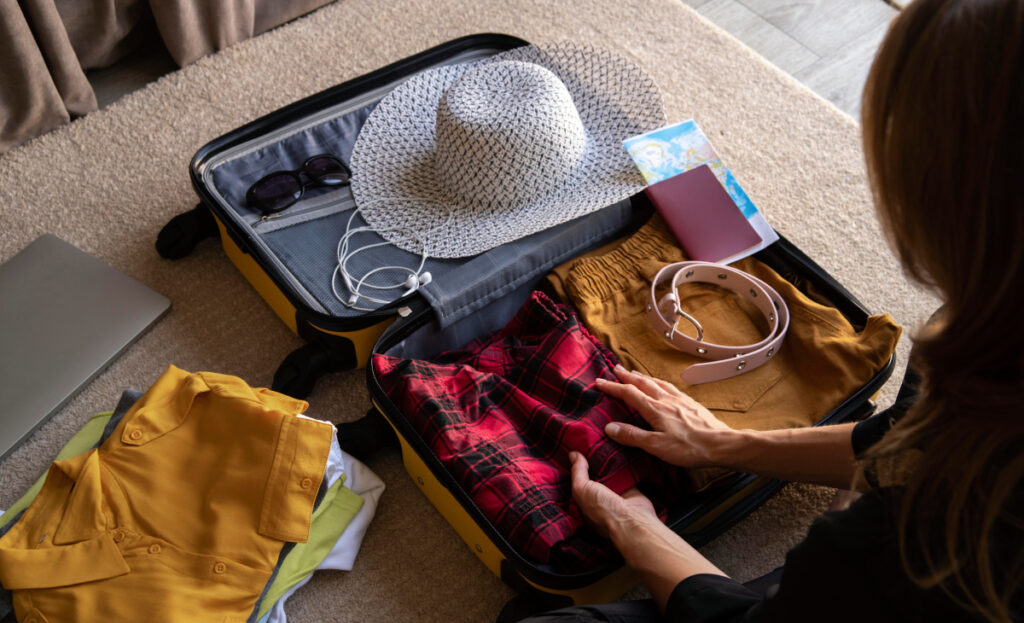 packing lightly