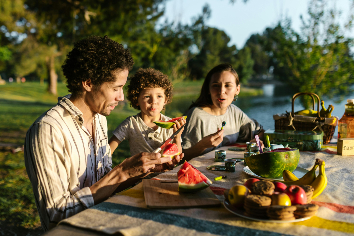 Family Bonding in a picnic